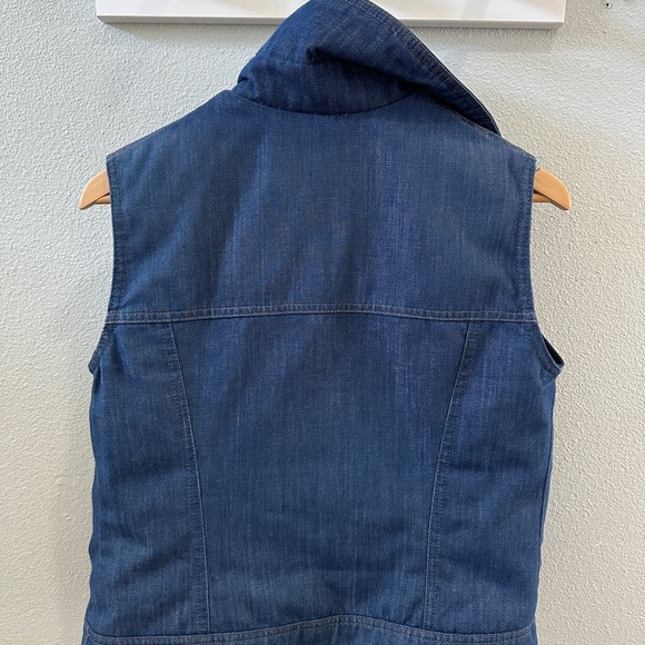 Vintage Levi's Classic Blue Denim Ski Vest - Picture 7 of 7
